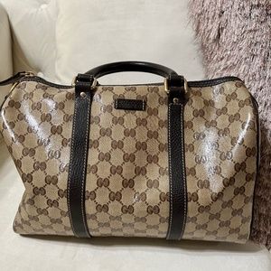 Vintage Gucci Boston Bag Large